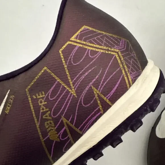 Nike Men's Mercurial Vapor 16 Academy MBAPPE Turf Cleats Purple Size 10.5 - Picture 13 of 15